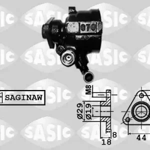 Servopomp Sasic 7076005 Luxe