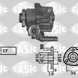 Servopomp Sasic 7076023 Plaats Bestelling