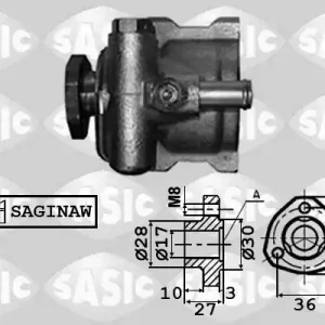 Servopomp Sasic 7076029 Origineel