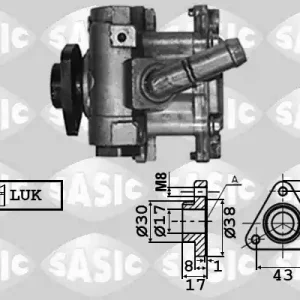 Geld-Terug-Garantie Servopomp Sasic 7076040