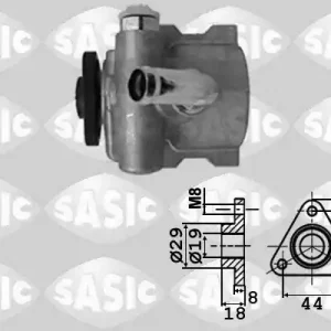 Servopomp Sasic 7076053 Professioneel