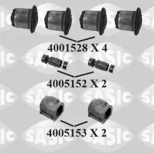 Draagarm montageset Sasic 7964002S Populair