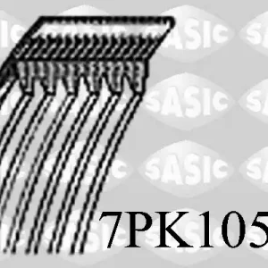 Nieuw Poly V-riem Sasic 7PK1051E