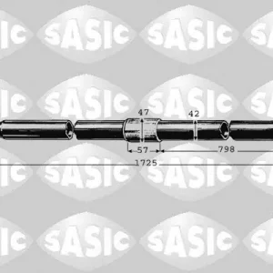 Flitsaanbieding Aandrijfas Sasic 8012602