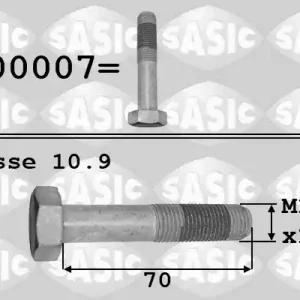Krukaspoelie bout Sasic 8700007 Gratis Retour