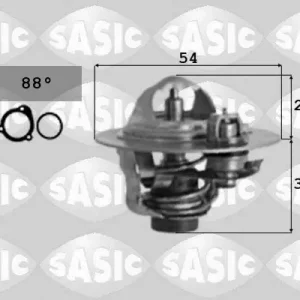 Nieuw Thermostaat Sasic 9000298