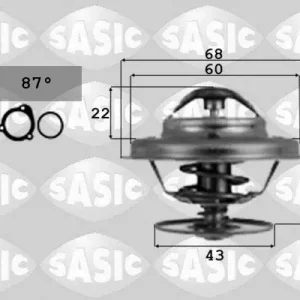 Origineel Thermostaat Sasic 9000367