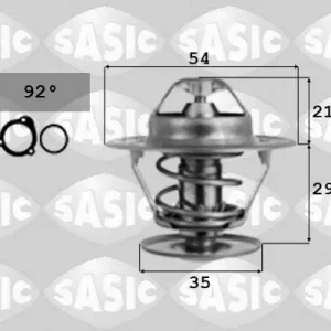 Thermostaat Sasic 9000388 Bulkbestelling