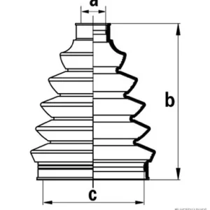 Speciale Aanbieding Aandrijfashoes Herth+Buss Jakoparts J2860306