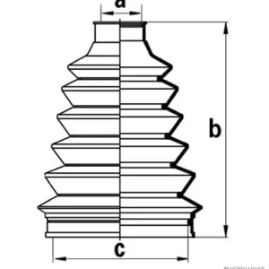 Aandrijfashoes Herth+Buss Jakoparts J2860500 Meest Verkocht
