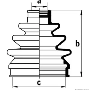 Op = Op Aandrijfashoes Herth+Buss Jakoparts J2861016