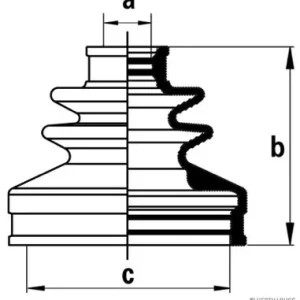 Beperkt Aanbod Aandrijfashoes Herth+Buss Jakoparts J2861028