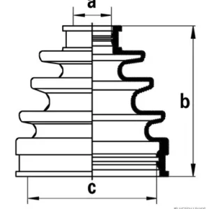 Exclusief Aandrijfashoes Herth+Buss Jakoparts J2862001
