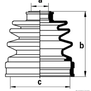 Direct Beschikbaar Aandrijfashoes Herth+Buss Jakoparts J2862003