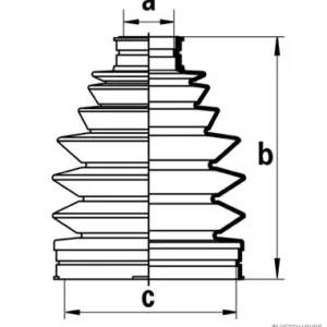 Aandrijfashoes Herth+Buss Jakoparts J2862025 Beperkte Voorraad
