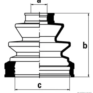 Premium Aandrijfashoes Herth+Buss Jakoparts J2862027