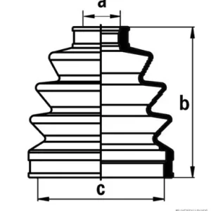 Modern Aandrijfashoes Herth+Buss Jakoparts J2863002
