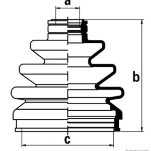 Aandrijfashoes Herth+Buss Jakoparts J2863008 Koop Online