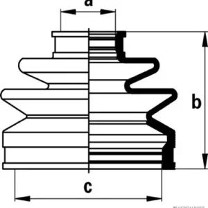 Meest Verkocht Aandrijfashoes Herth+Buss Jakoparts J2863009