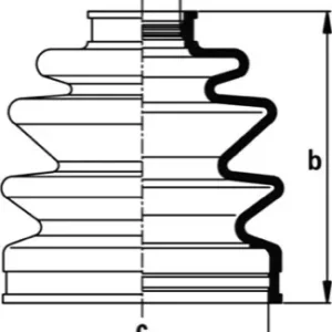 Aandrijfashoes Herth+Buss Jakoparts J2863020 Nieuw Model