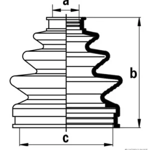 Dagaanbieding Aandrijfashoes Herth+Buss Jakoparts J2864003