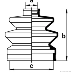 Aandrijfashoes Herth+Buss Jakoparts J2864004 Nieuw