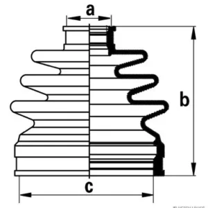 Aandrijfashoes Herth+Buss Jakoparts J2864020 Origineel