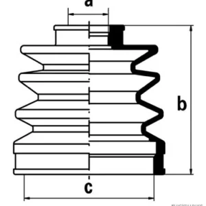 Aandrijfashoes Herth+Buss Jakoparts J2865000 Lage Kosten