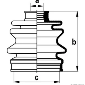 Aandrijfashoes Herth+Buss Jakoparts J2868002 Modern