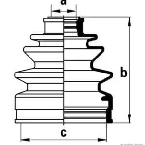 Nieuw Aandrijfashoes Herth+Buss Jakoparts J2868003