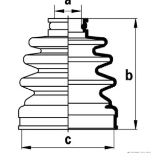 Lage Prijs Aandrijfashoes Herth+Buss Jakoparts J2880301
