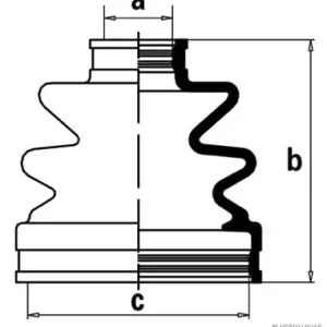 Op = Op Aandrijfashoes Herth+Buss Jakoparts J2880503
