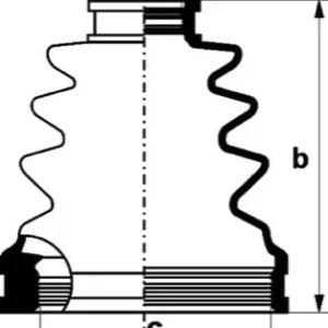 Modern Aandrijfashoes Herth+Buss Jakoparts J2881018