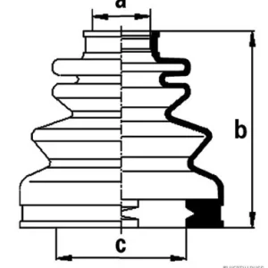 Koop Online Aandrijfashoes Herth+Buss Jakoparts J2881019