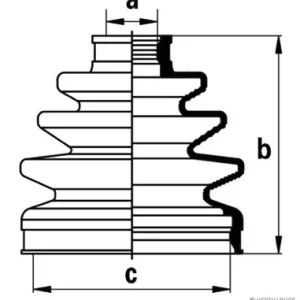 Aandrijfashoes Herth+Buss Jakoparts J2881029 Beperkte Voorraad