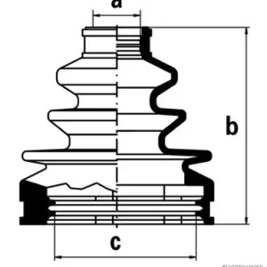 Direct Beschikbaar Aandrijfashoes Herth+Buss Jakoparts J2882001