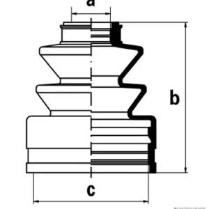 Aandrijfashoes Herth+Buss Jakoparts J2882002 Koop Online
