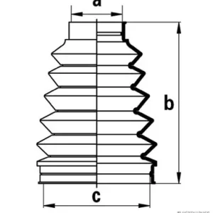 Op = Op Aandrijfashoes Herth+Buss Jakoparts J2882012