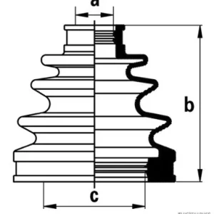 Aandrijfashoes Herth+Buss Jakoparts J2882017 Gereduceerde Prijs