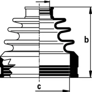 Aandrijfashoes Herth+Buss Jakoparts J2882022 Modern