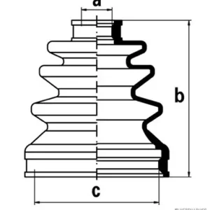 Finale Uitverkoop Aandrijfashoes Herth+Buss Jakoparts J2884016