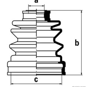 Professioneel Aandrijfashoes Herth+Buss Jakoparts J2885001