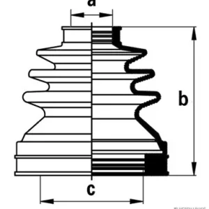 Aandrijfashoes Herth+Buss Jakoparts J2885014 Finale Uitverkoop