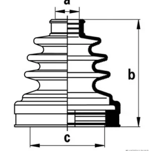 Aandrijfashoes Herth+Buss Jakoparts J2885016 Koopje