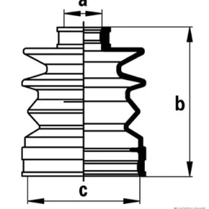 Luxe Aandrijfashoes Herth+Buss Jakoparts J2887002