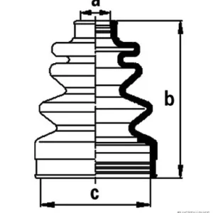 Aandrijfashoes Herth+Buss Jakoparts J2888009 Veilige Betaling
