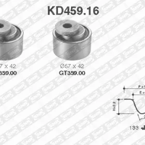 Budget Distributieriem kit SNR KD459.16