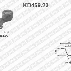 Distributieriem kit SNR KD459.23 Bulkbestelling