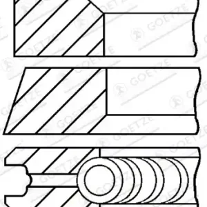Zuigerveren Goetze Engine 08-439100-00 Merkproduct