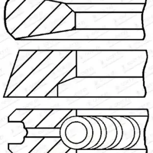 Tijdelijk Beschikbaar Zuigerveren Goetze Engine 08-445200-00